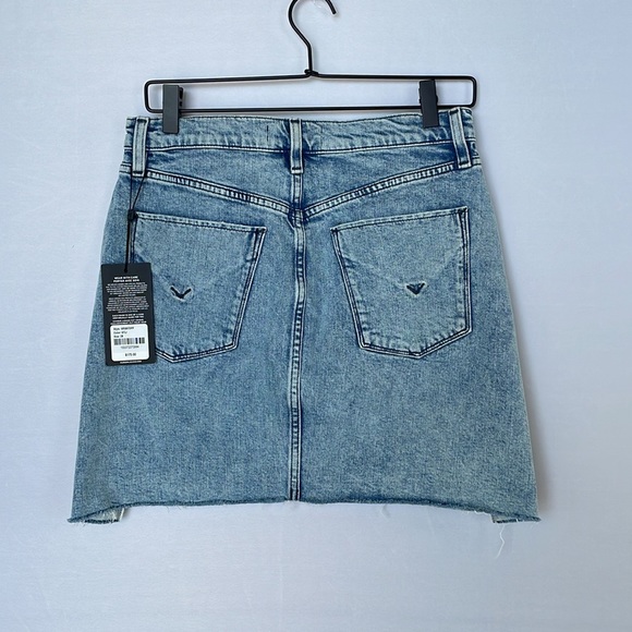 NWT Hudson Viper Stretchy Jean Skirt Size 28 Waist - Picture 12 of 13